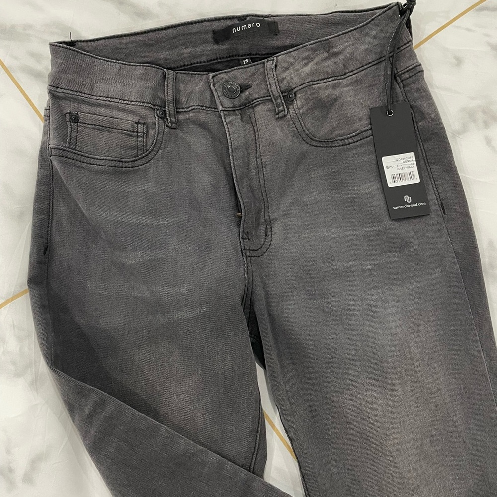 New Numero Grey Jeans; Size 28
